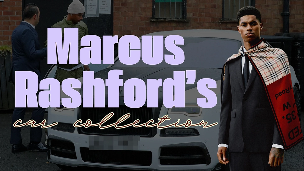 Marcus Rashford Predominantly British Car Collection Will Amaze You!