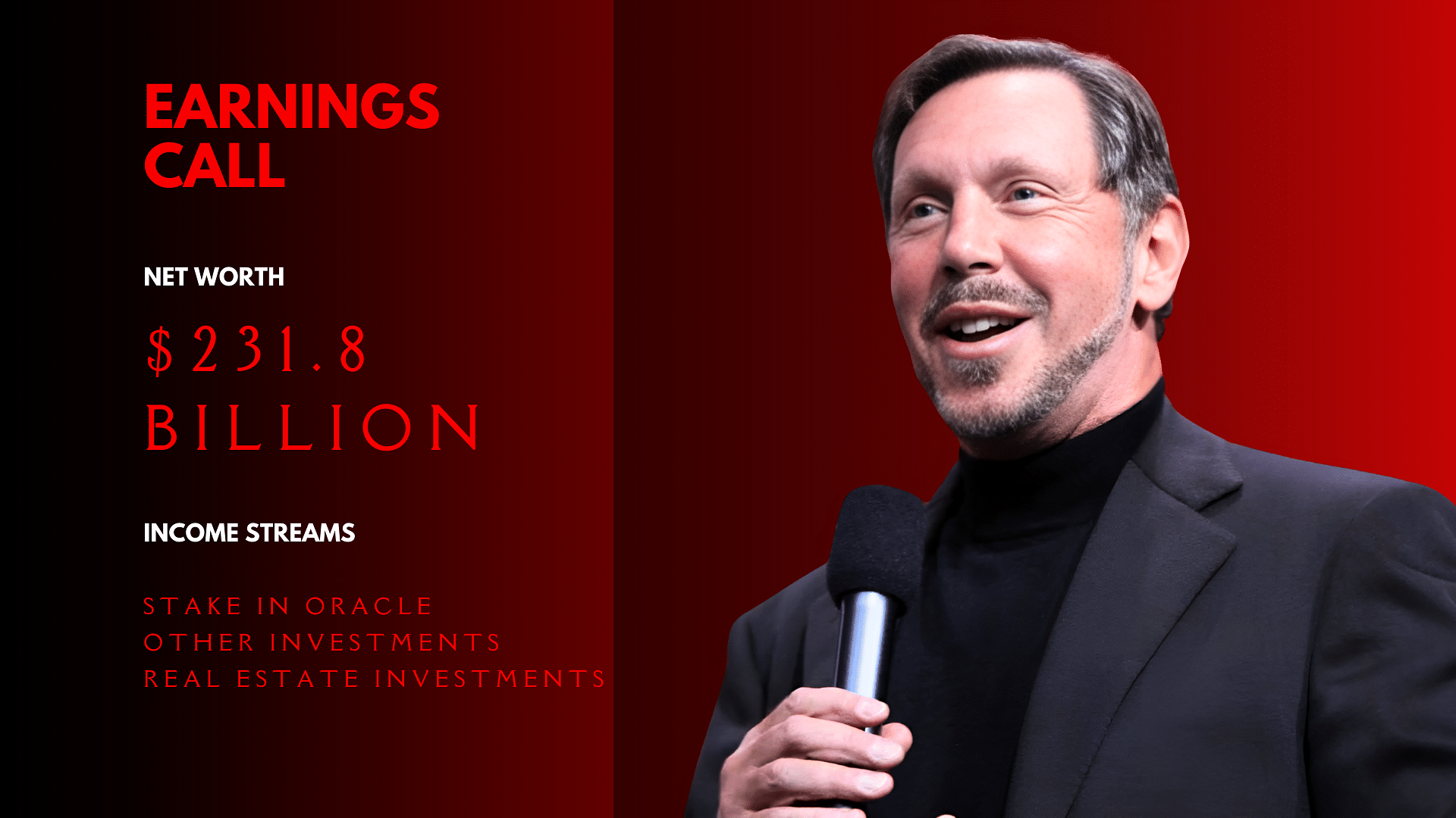 Larry Ellison’s Net worth