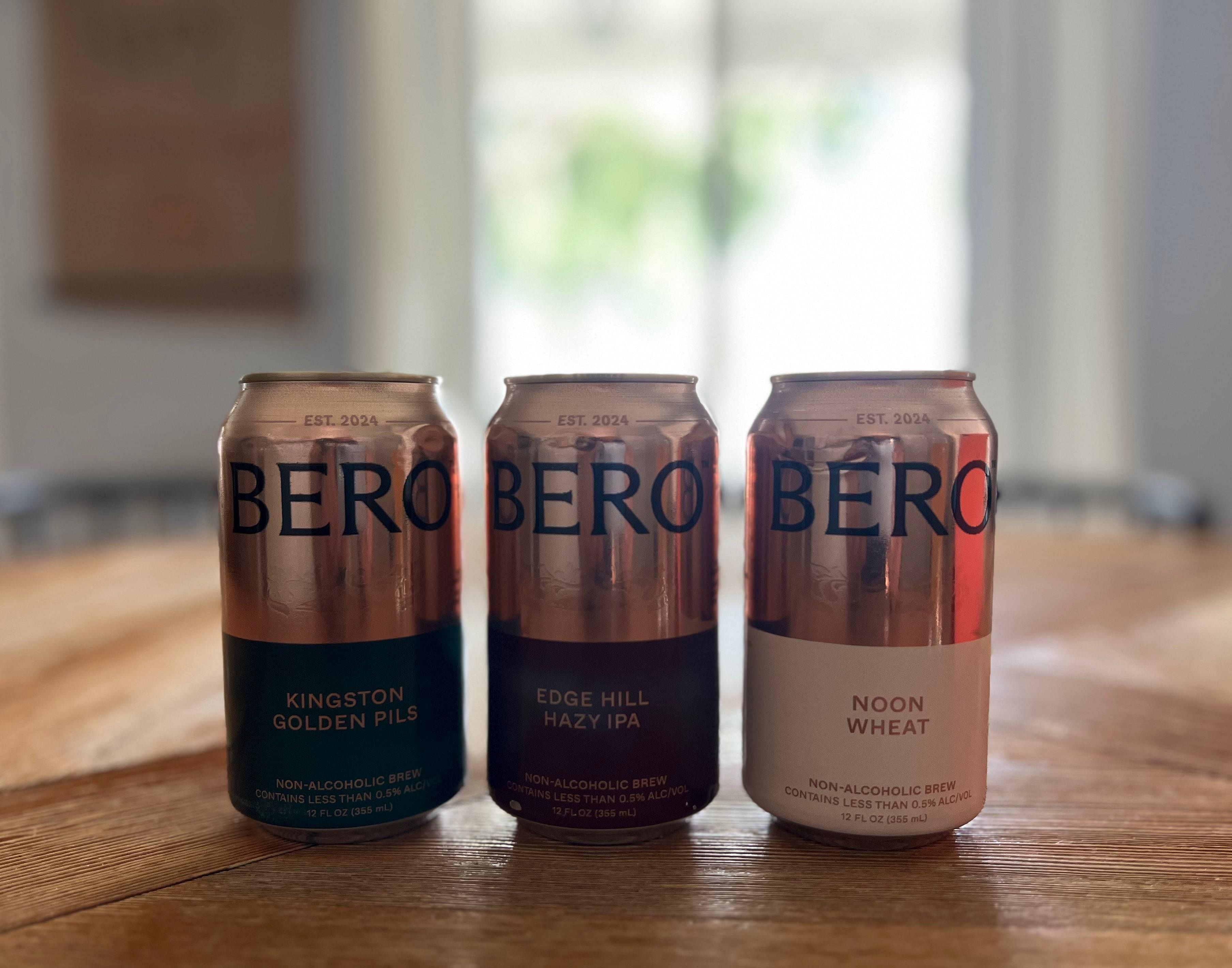 All the three flavours of Bero Drink