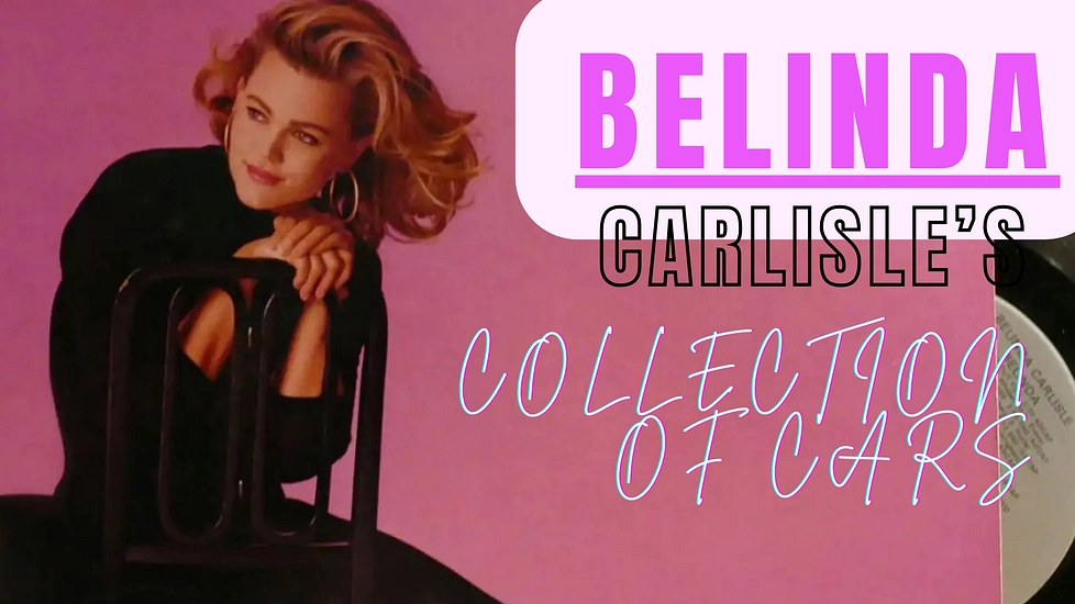 Belinda Carlisle’s Car Collection: A Ride Through Rock And Retro