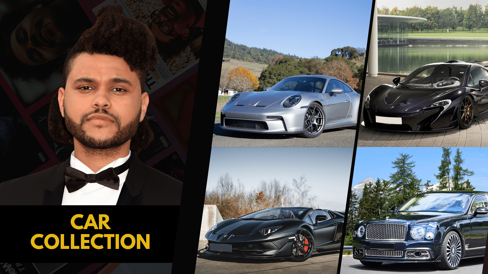 The Weeknd's car collection