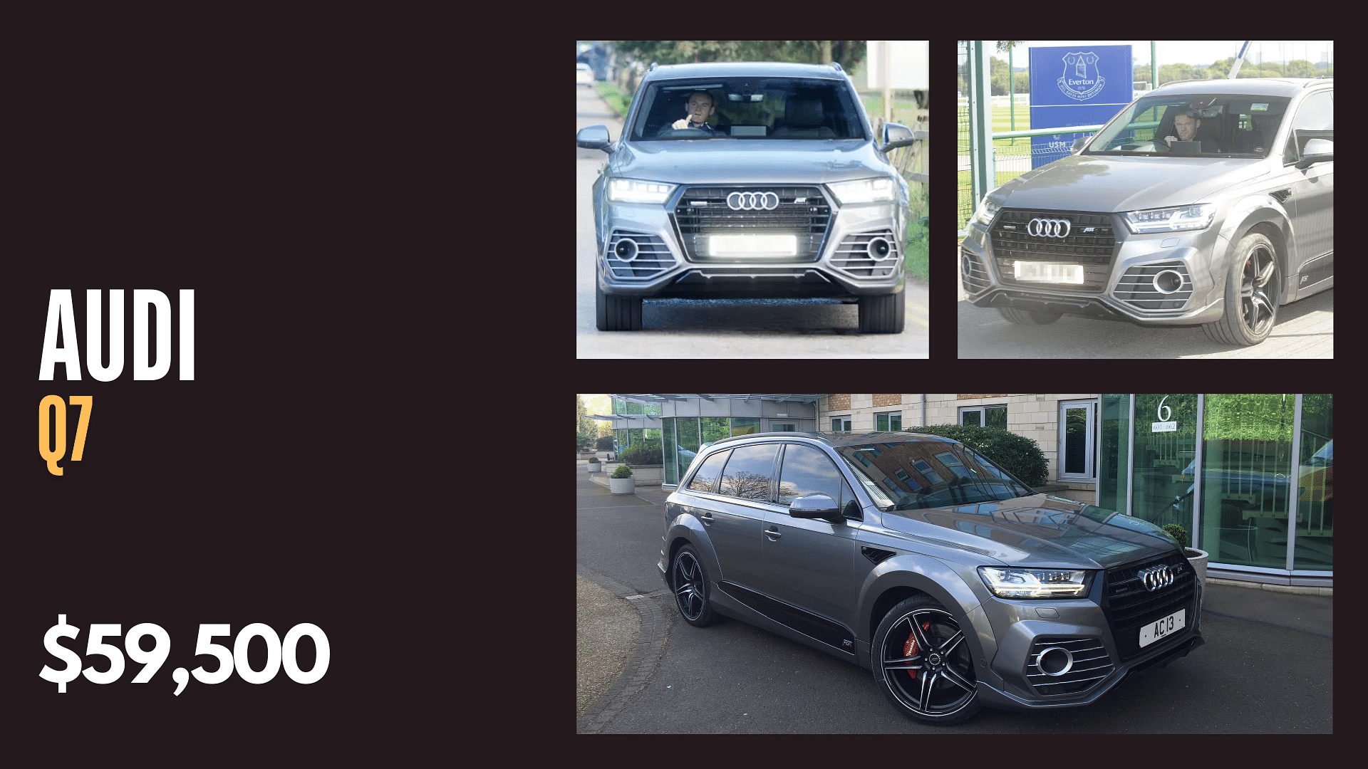 Wayne Rooney, Car Collection, Audi Q7