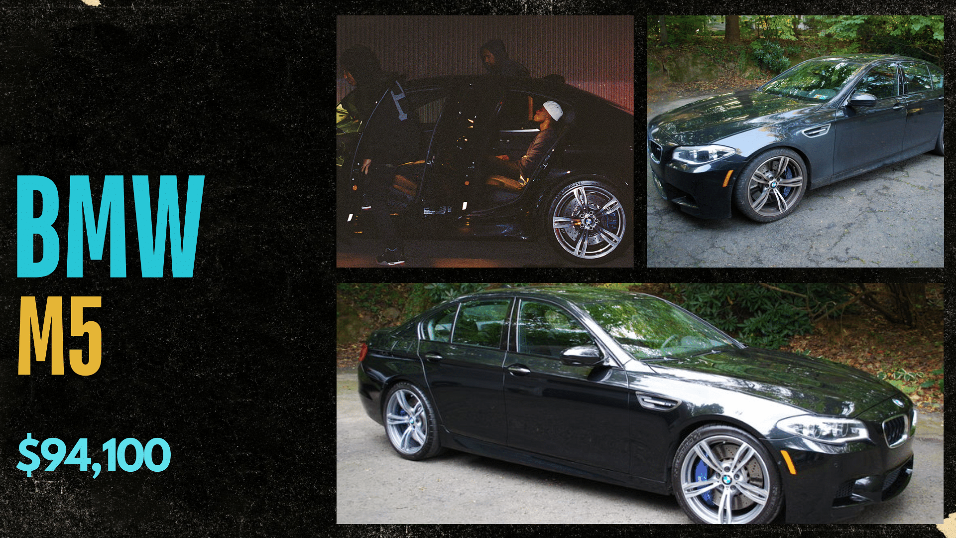 Frank Ocean, Car Collection, BMW M5