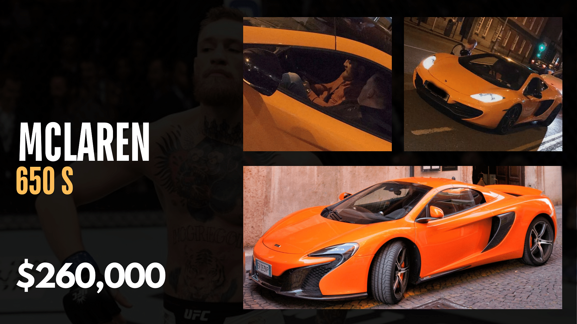 Conor McGregor's McLaren 650S