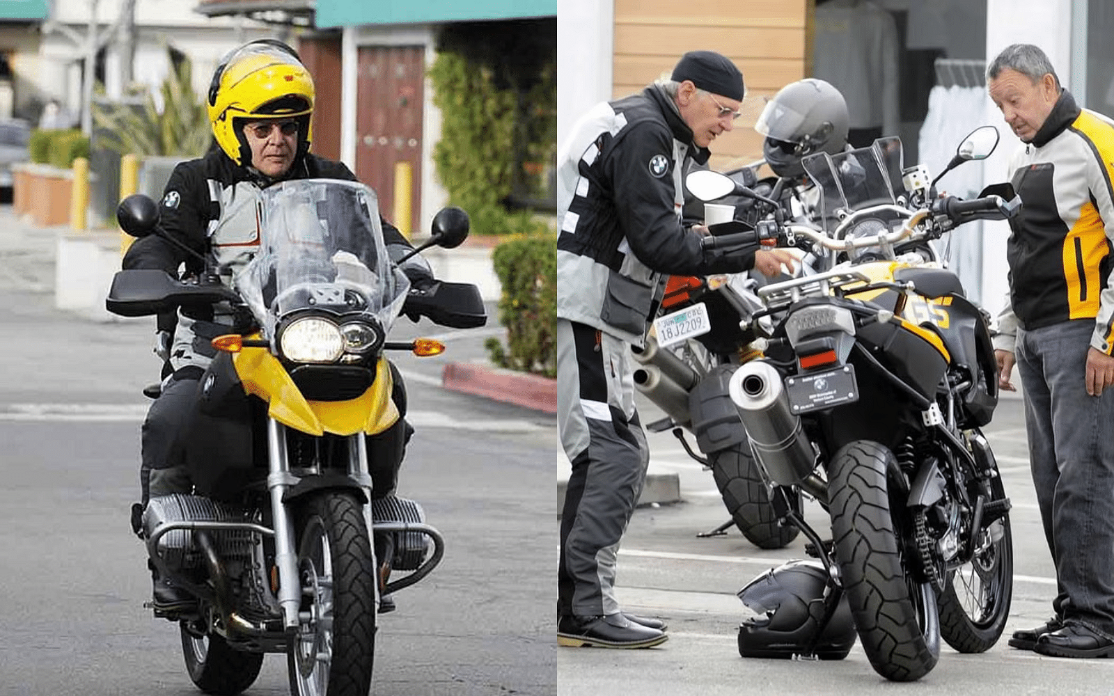 Harrison Ford's Triumph Daytona R1200