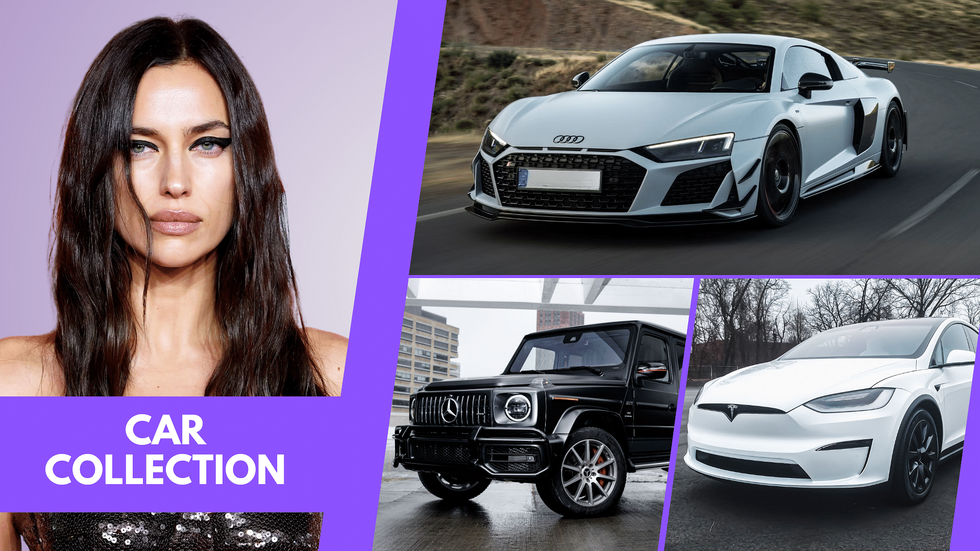 Irina Shayk’s car collection