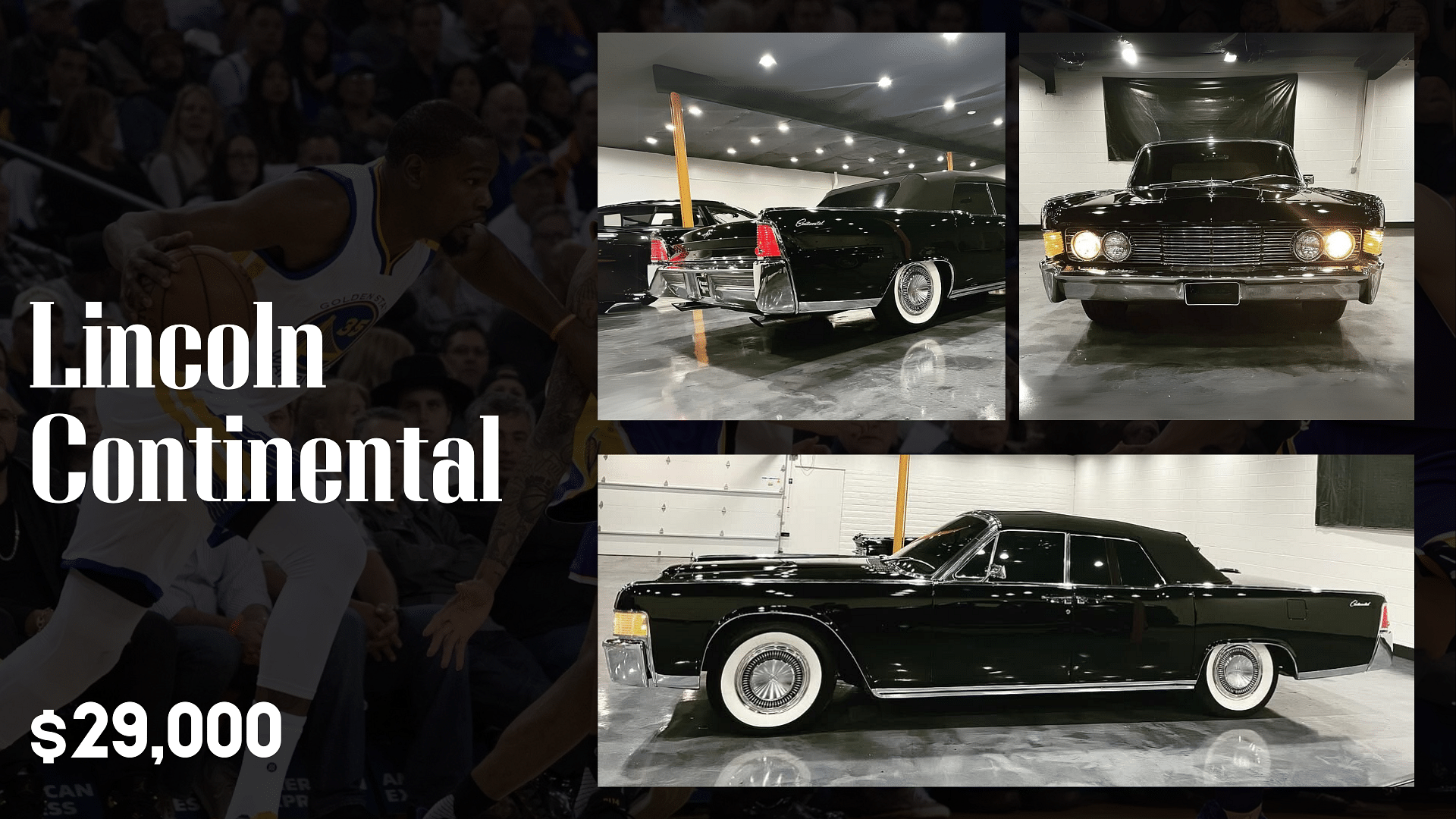 Kevin Durant's Lincoln Continental