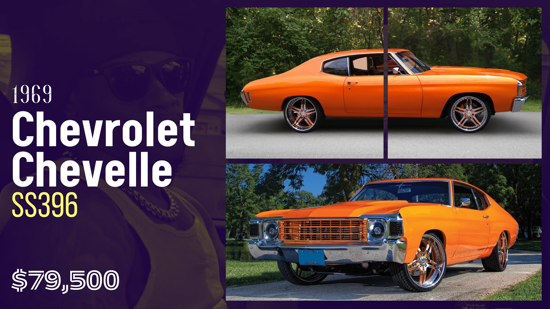 Lamar Jackson's 1969 Chevrolet Chevelle SS396