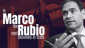 Marco Rubio as Secretary of State