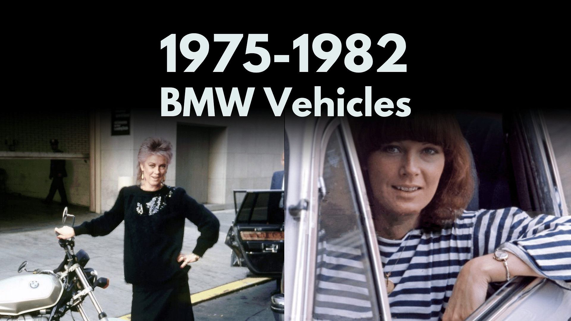 Anni-Frid Lyngstad and BMW Vehicles