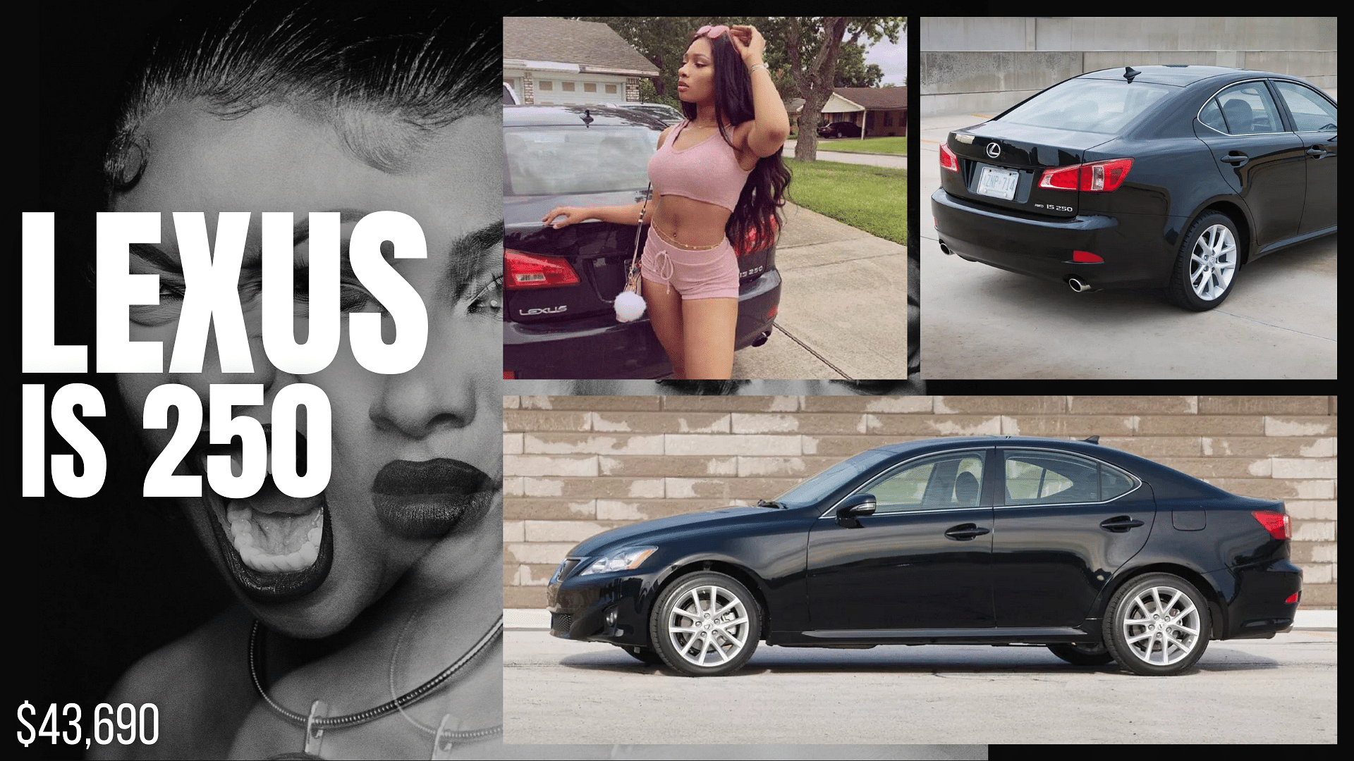 Megan Thee Stallion’s Lexus IS 250