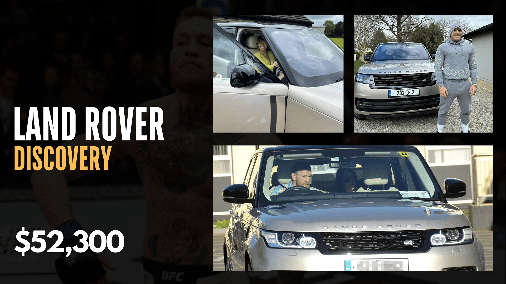 Conor McGregor's Range Rover