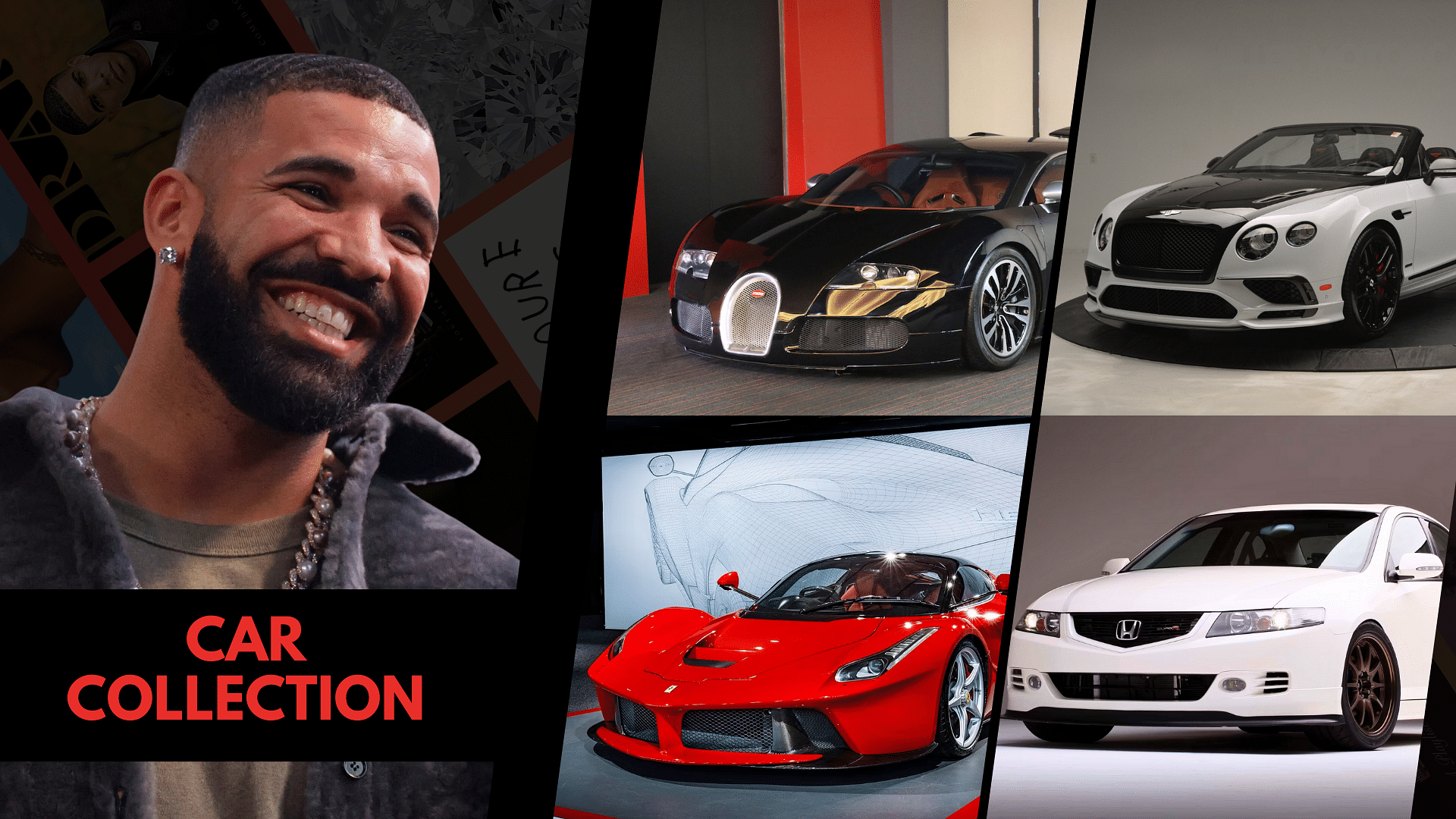 Drake's car collection