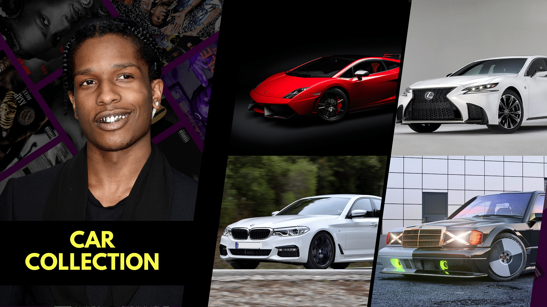 A$AP Rocky’s Car Collection