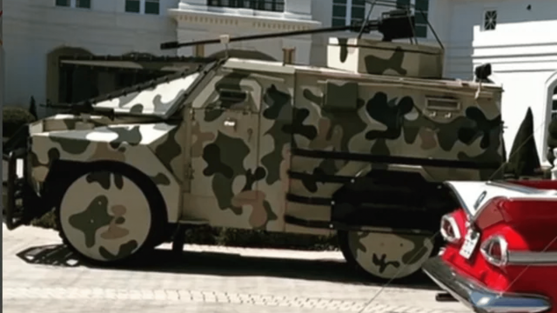 Rick Ross buys an armor truck