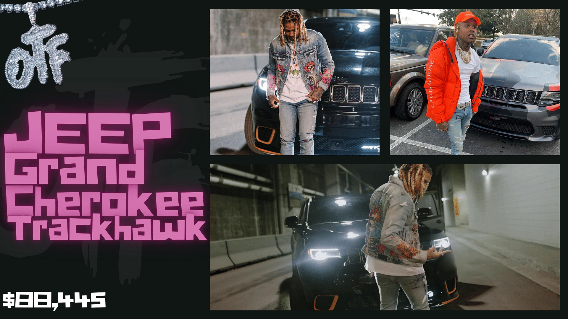 Lil Durk's Jeep Grand Cherokee Trackhawk