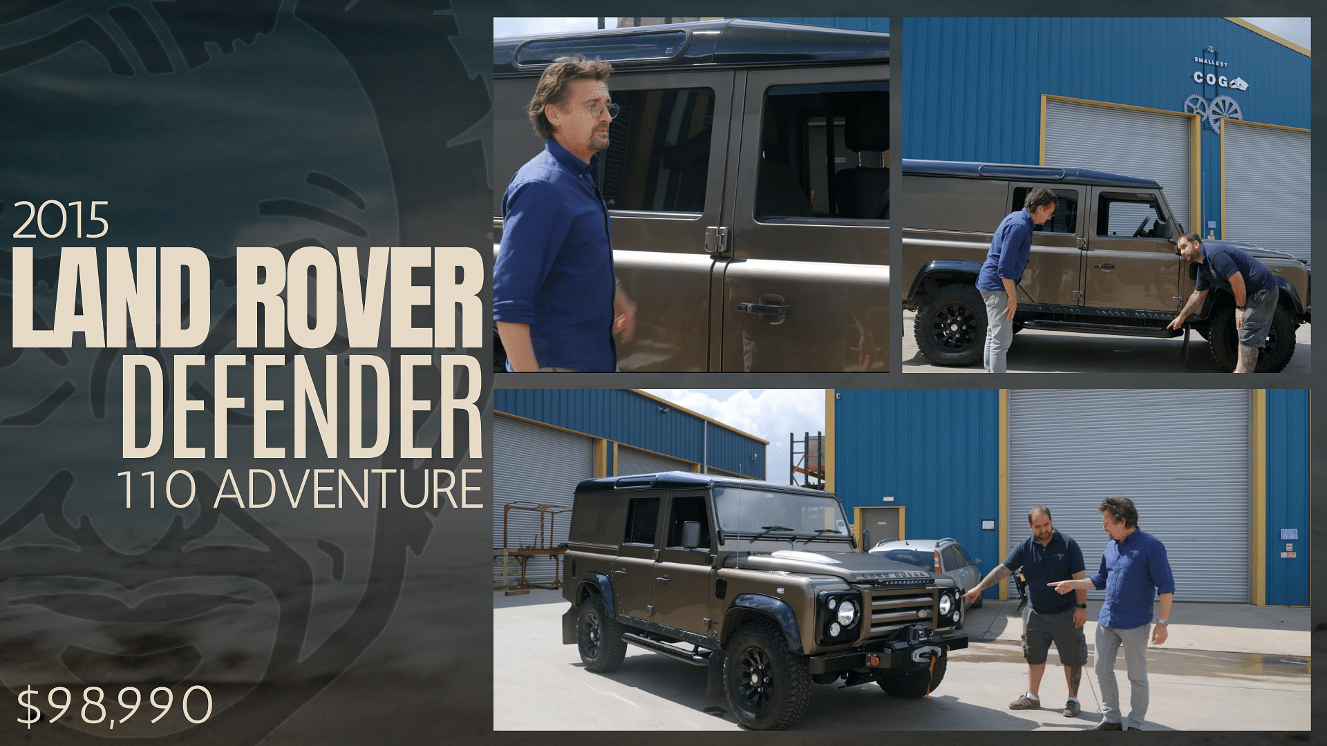 Richard Hammond’s Brown 2015 Land Rover Defender 110 Adventure