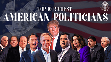 Top 10 Richest American Politicians