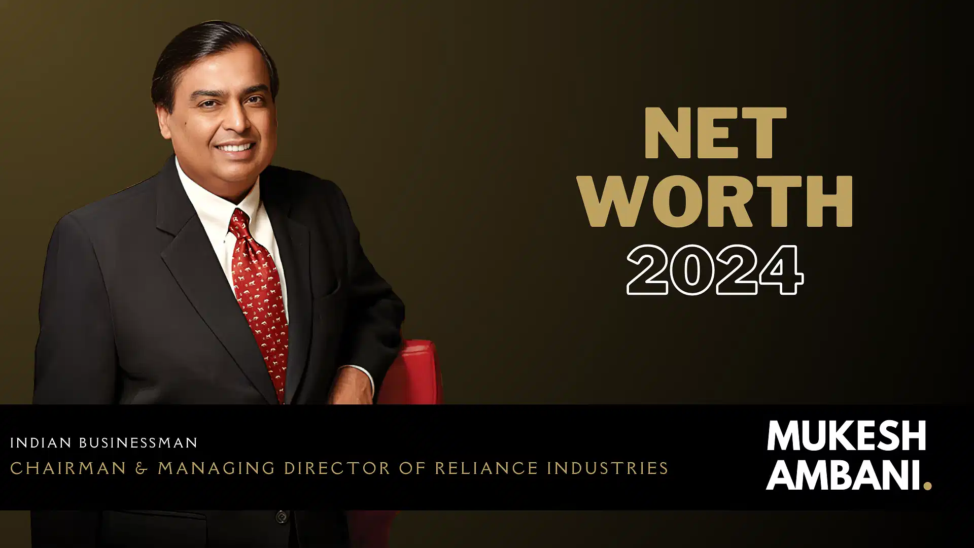 Mukesh Ambani's Net Worth