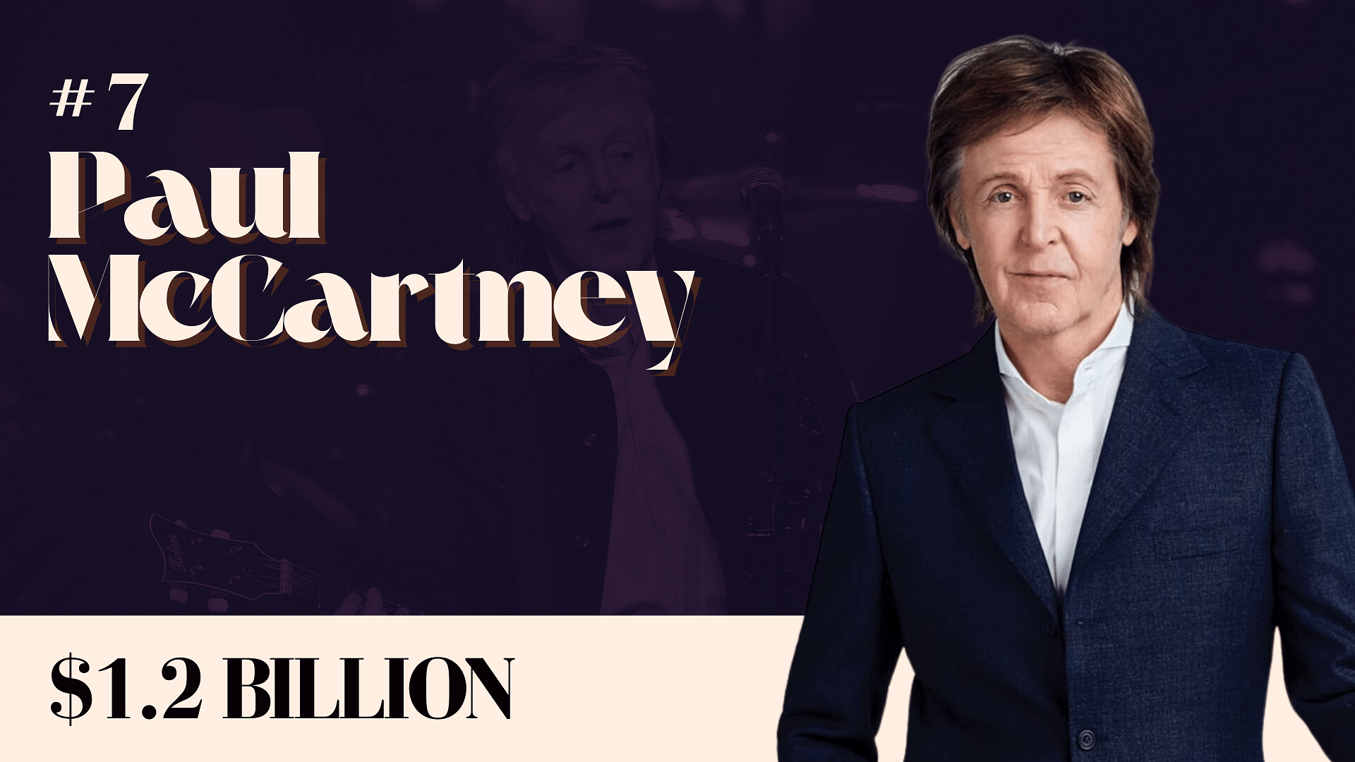 Paul McCartney, Paul McCartney net worth