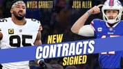 Myles Garrett, Josh Allen Sign Record-Breaking NFL Contract Extensions