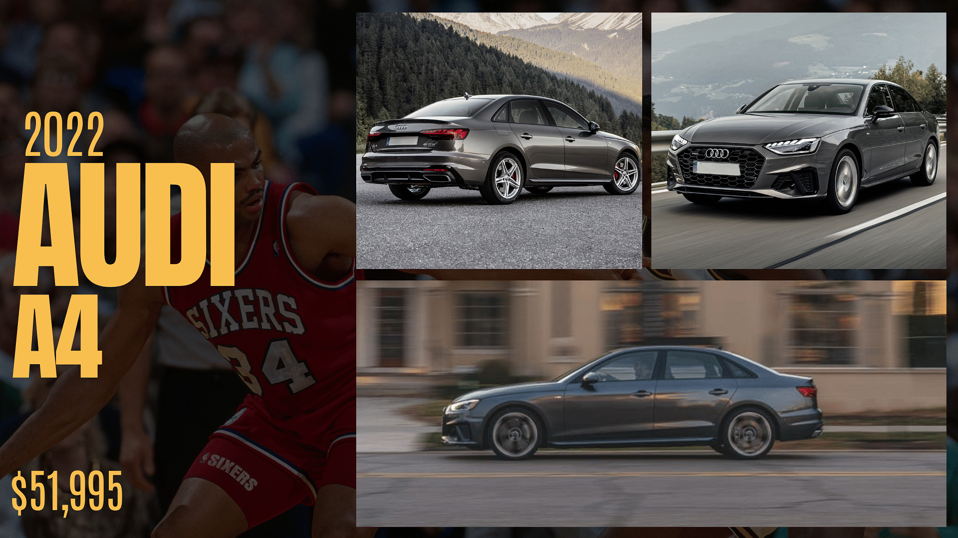 Charles Barkley's 2022 Audi A4