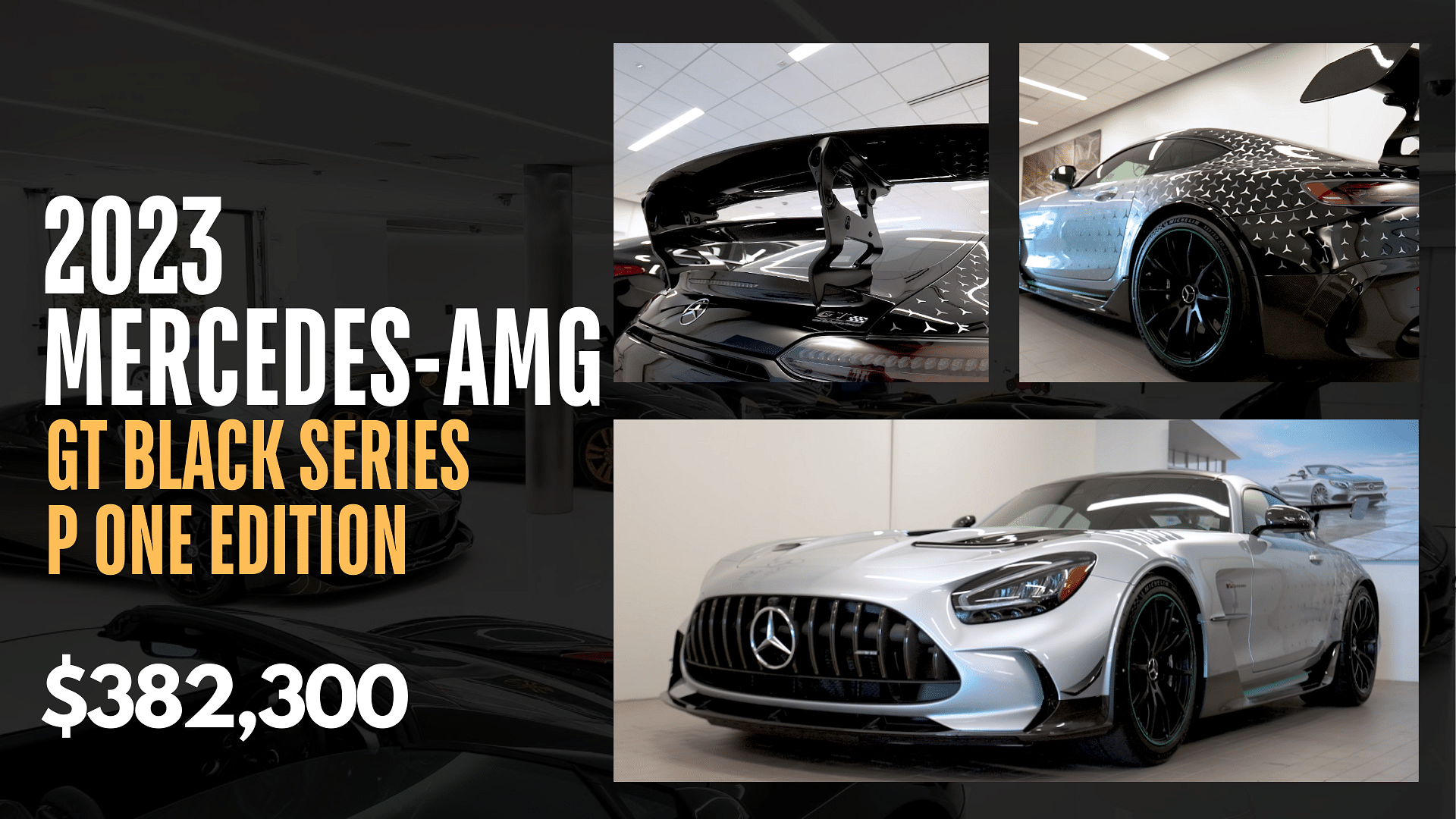 Manny Khoshbin, Car Collection, Mercedes GT Black Series