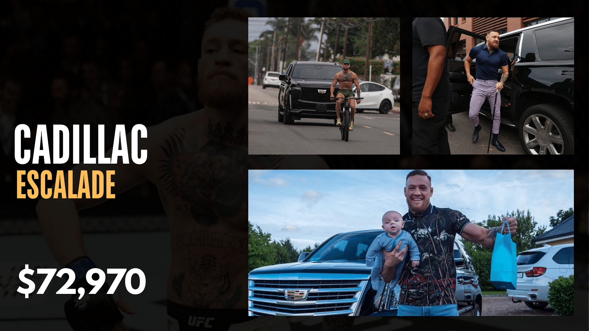 Conor McGregor's Cadillac Escalade