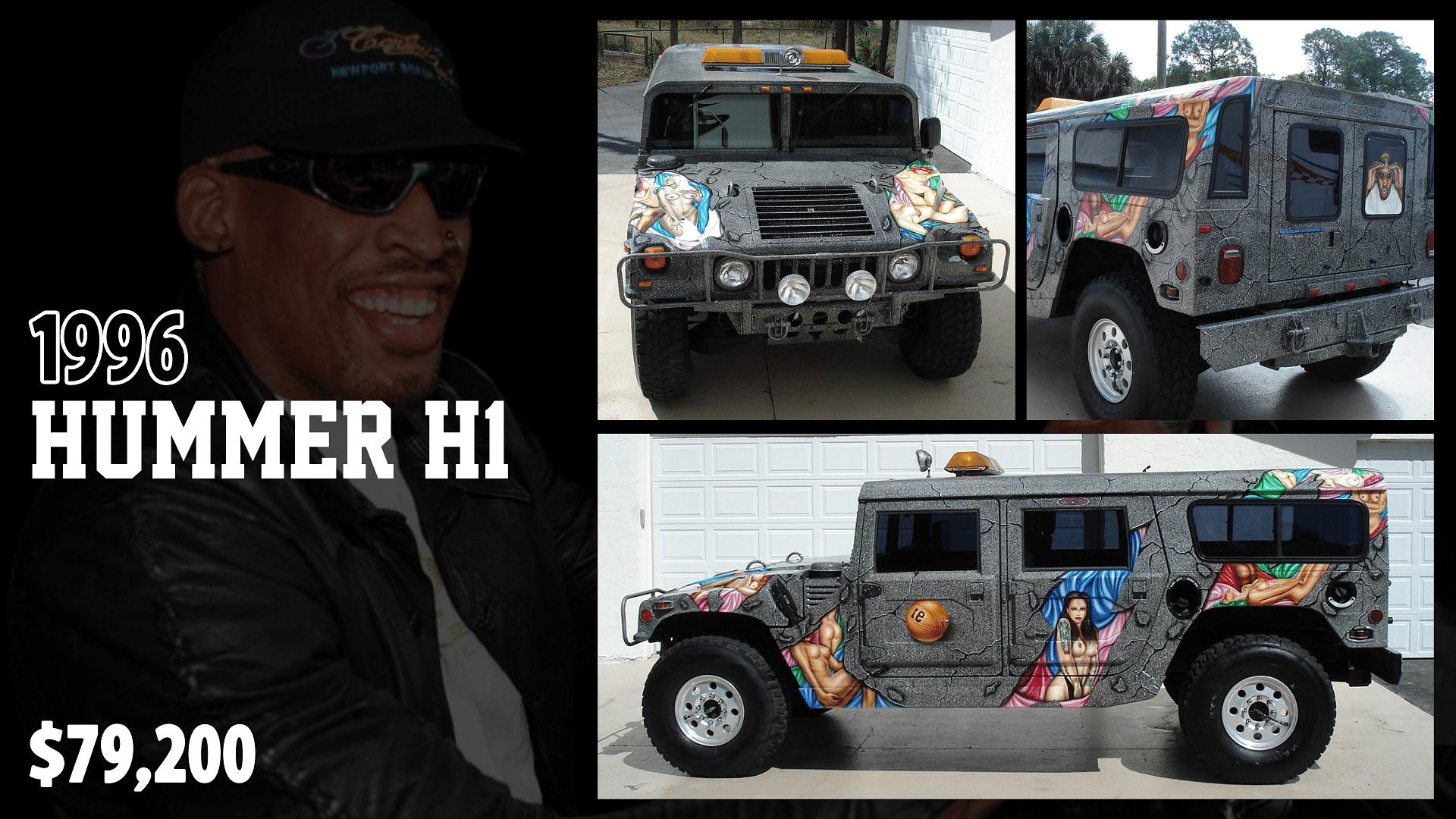 Dennis Rodman's 1996 Hummer H1