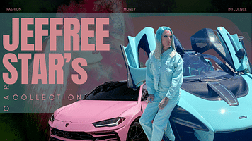 Makeup Mogul Jeffree Star’s Car Collection Is Filled With Bewildering Color Patterns