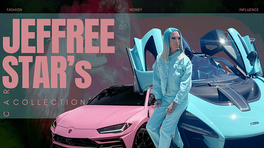 Makeup Mogul Jeffree Star’s Car Collection Is Filled With Bewildering Color Patterns