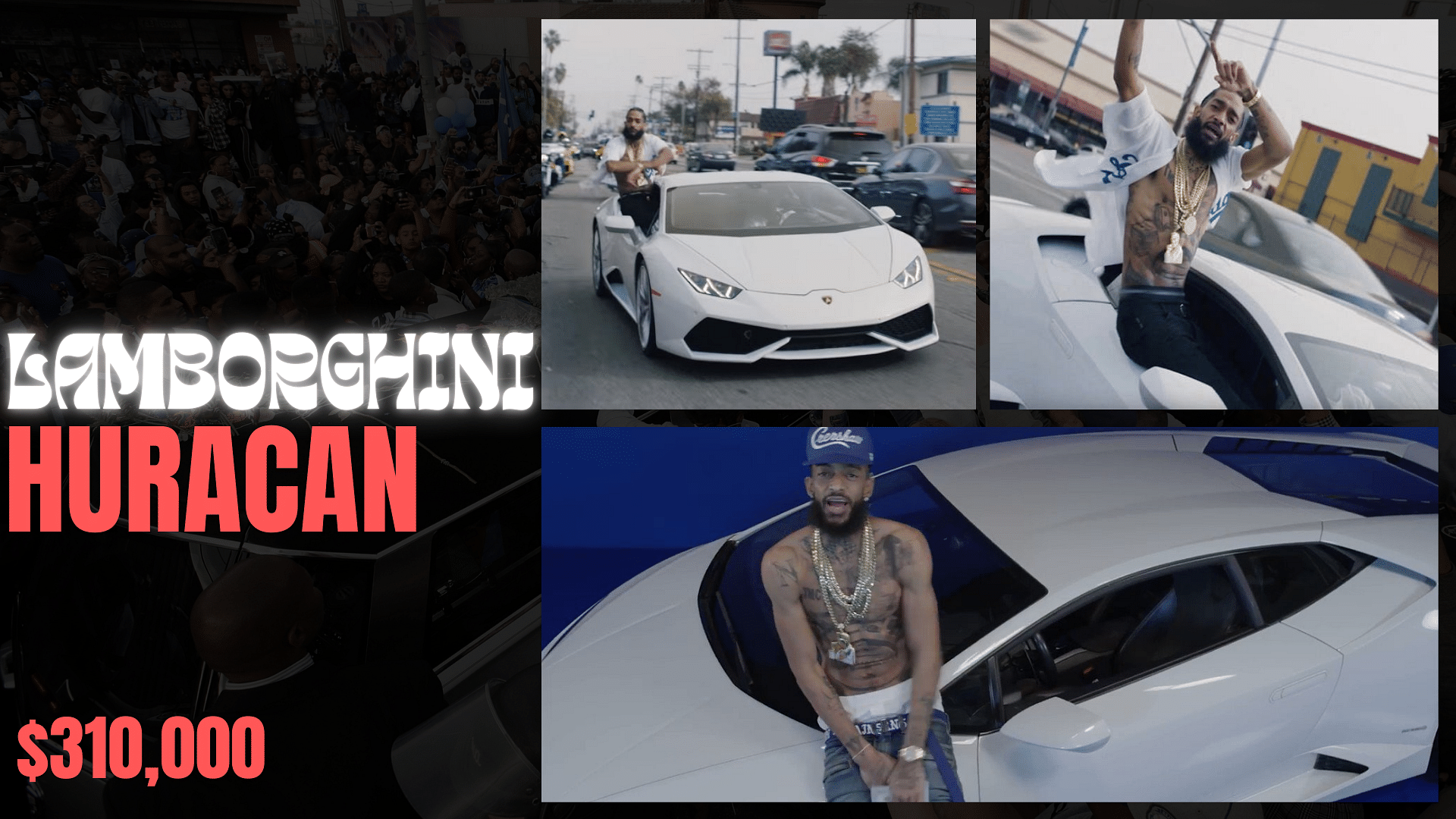 Nipsey Hussle's Lamborghini Huracan