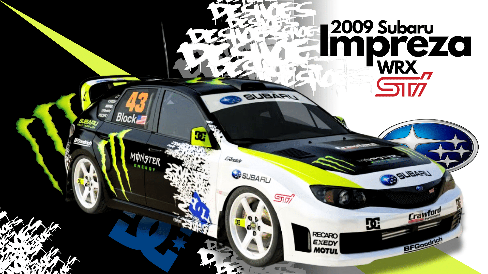 Ken Block's 2009 Subaru Impreza WRX STI