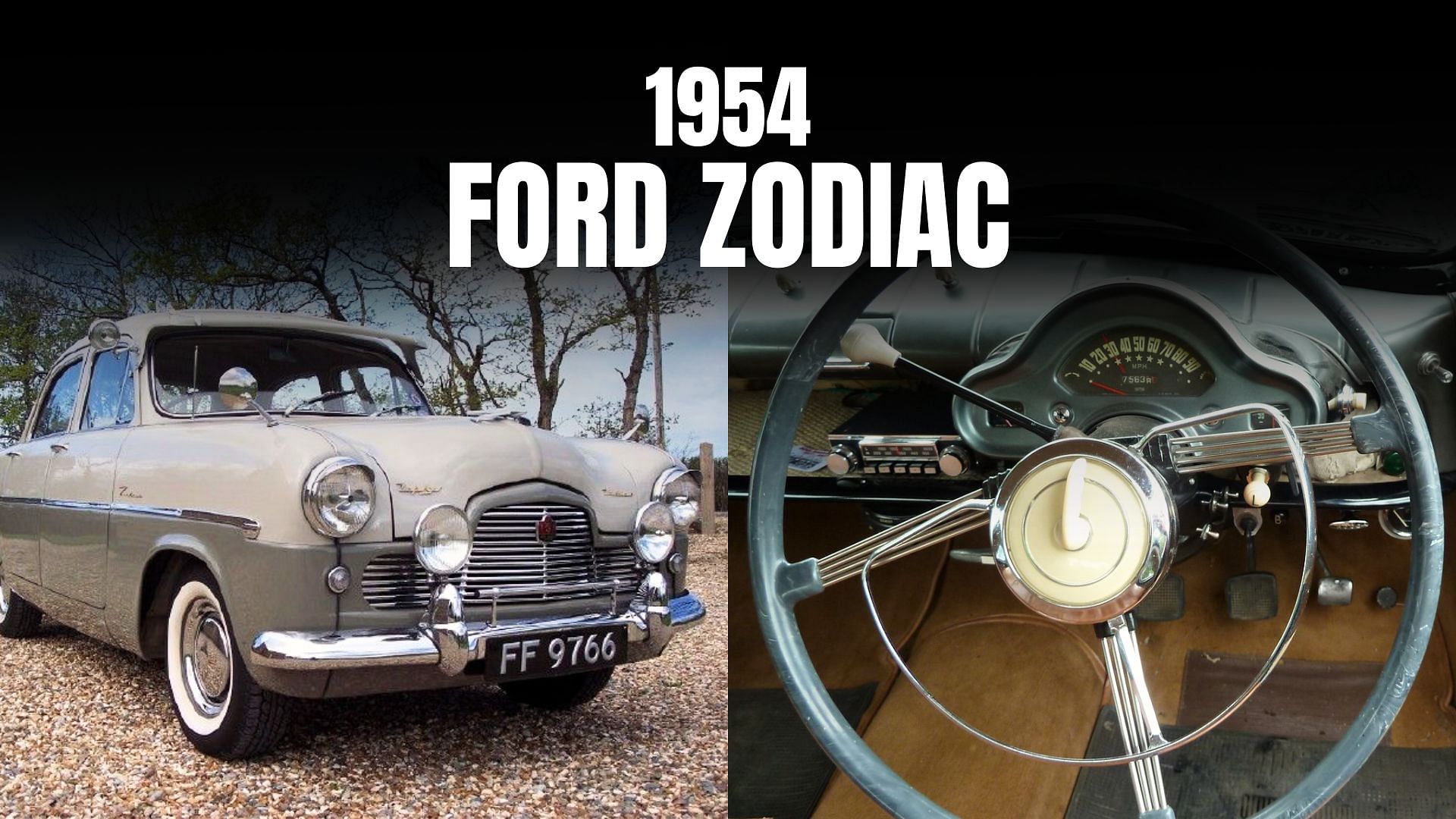 Ringo Starr's 1954 Ford Zodiac vintage car