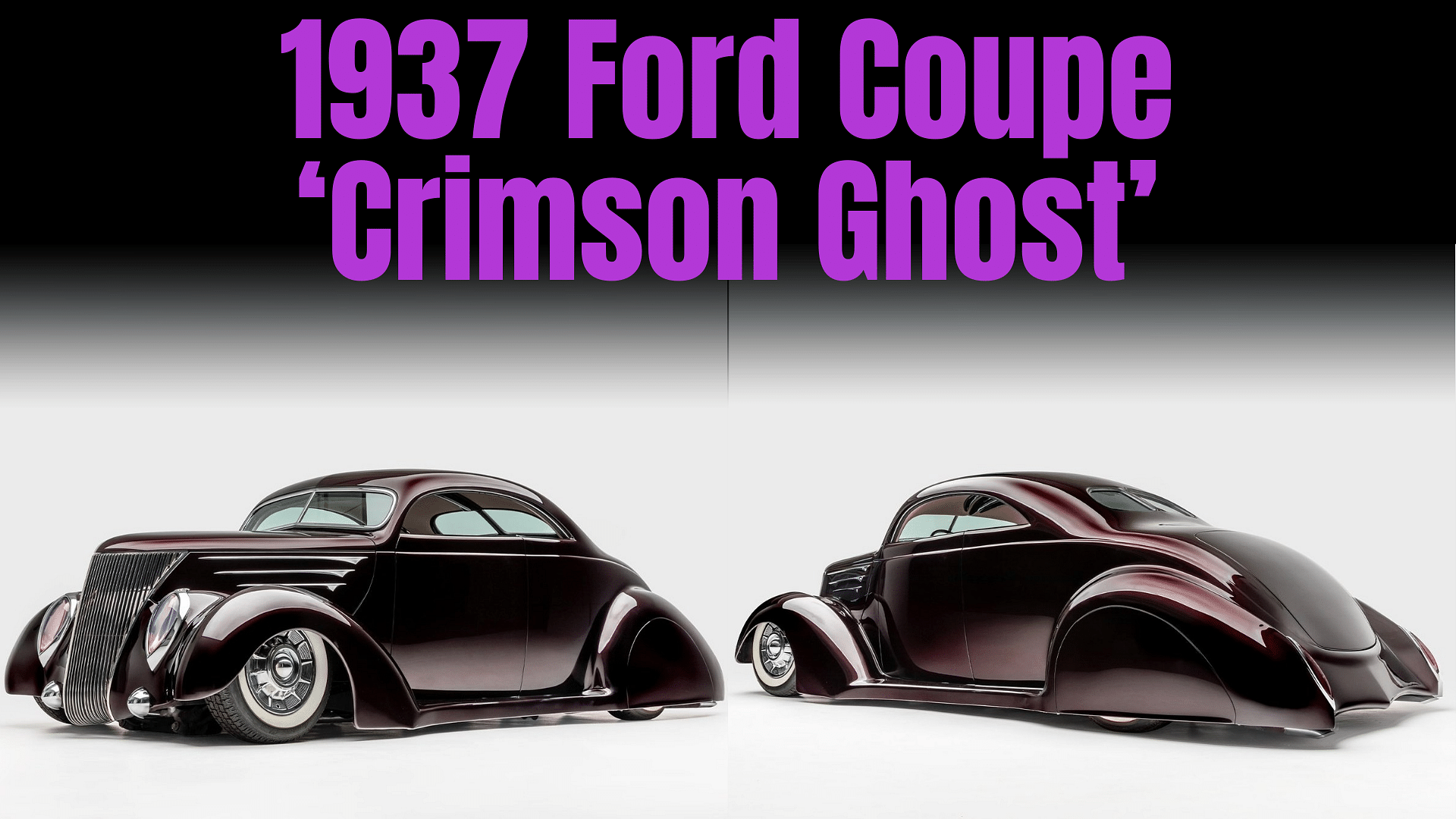 James Hetfield’s 1937 Ford Coupe ‘Crimson Ghost’