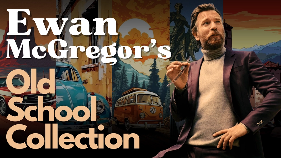 Volkswagen Brand Ambassador Ewan McGregor Flirts With Classic And Vintage Automobiles