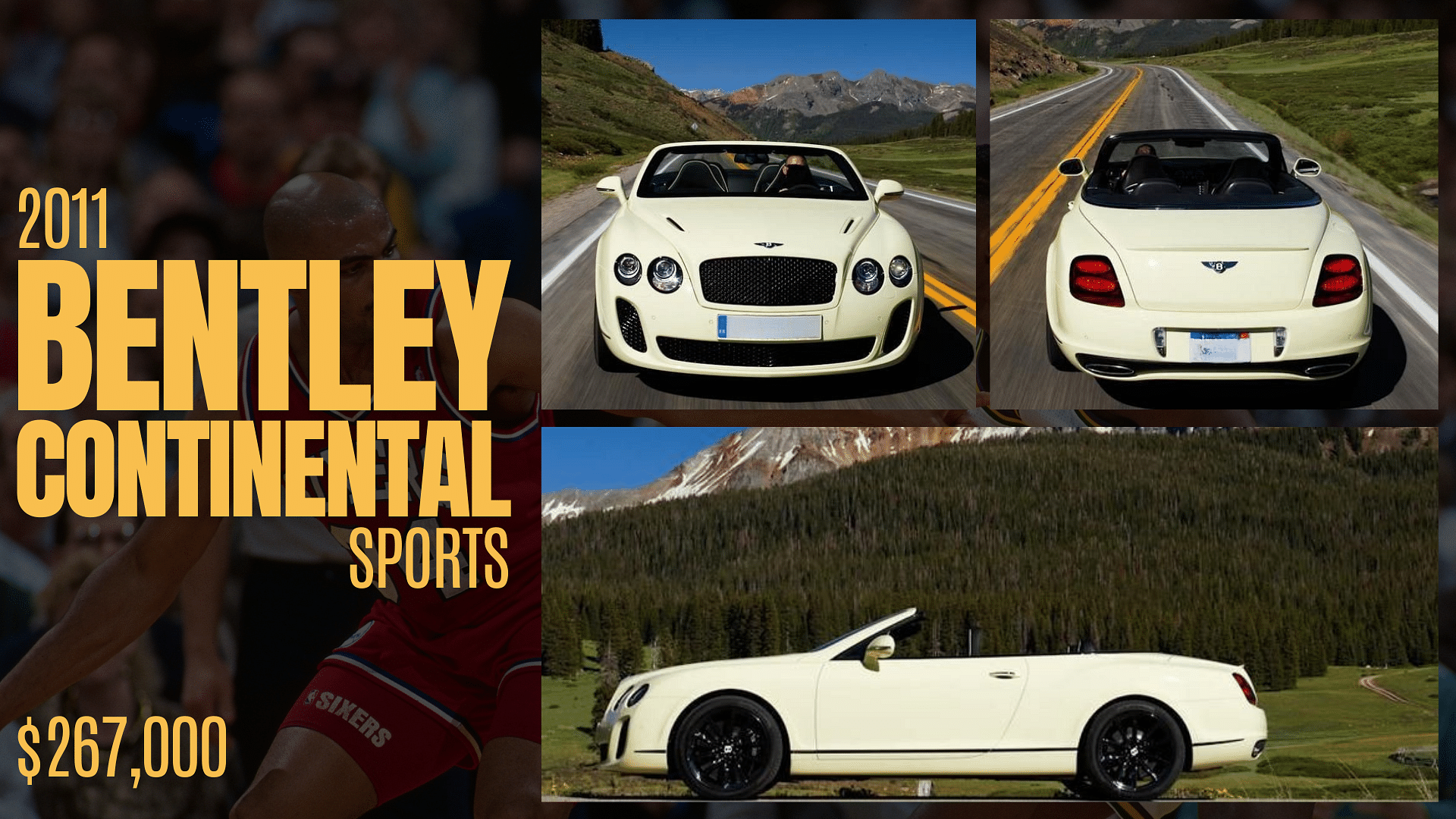 Charles Barkley's 2011 Bentley Continental Sports