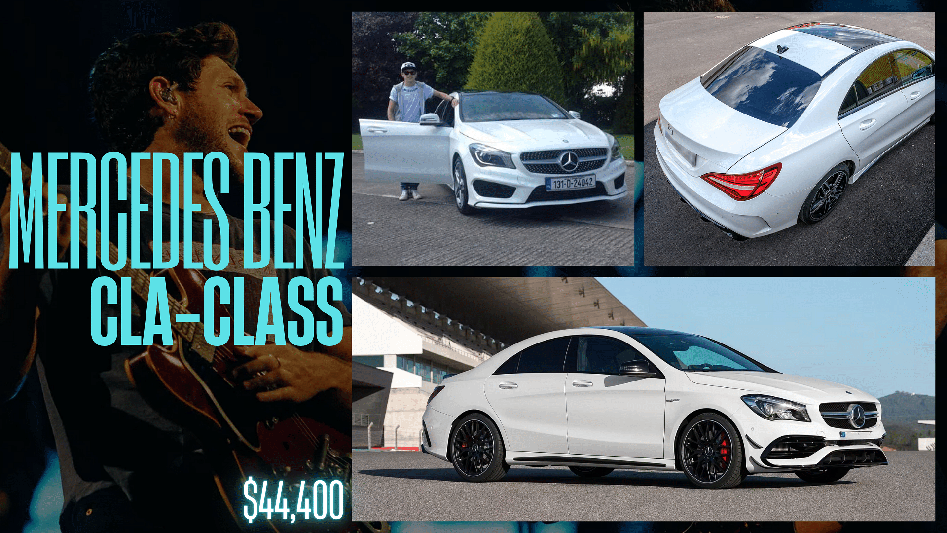 Niall Horan's Mercedes-Benz CLA-Class