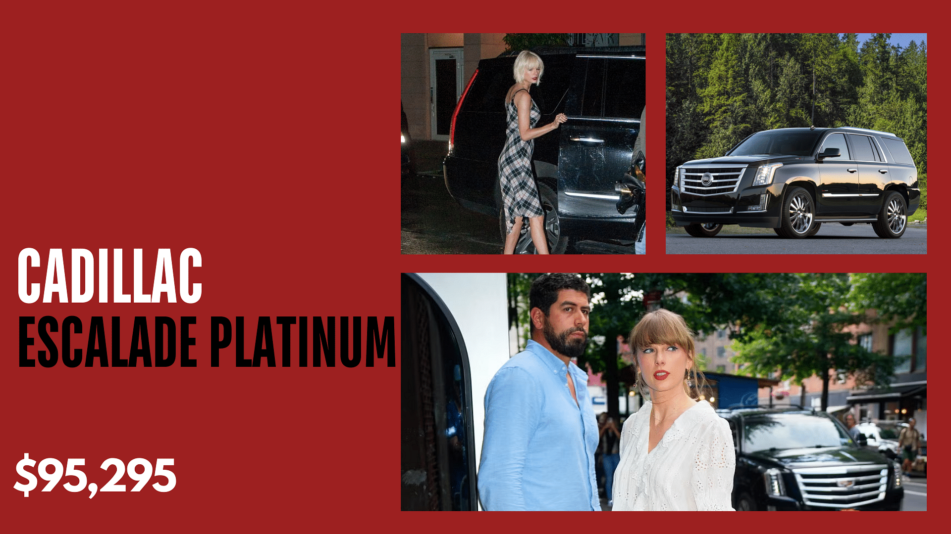 Taylor Swift's Black Cadillac Escalade Platinum