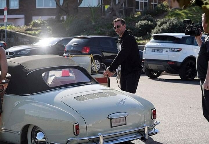 Hugh Jackman's Volkswagen Karmann Ghia Convertible