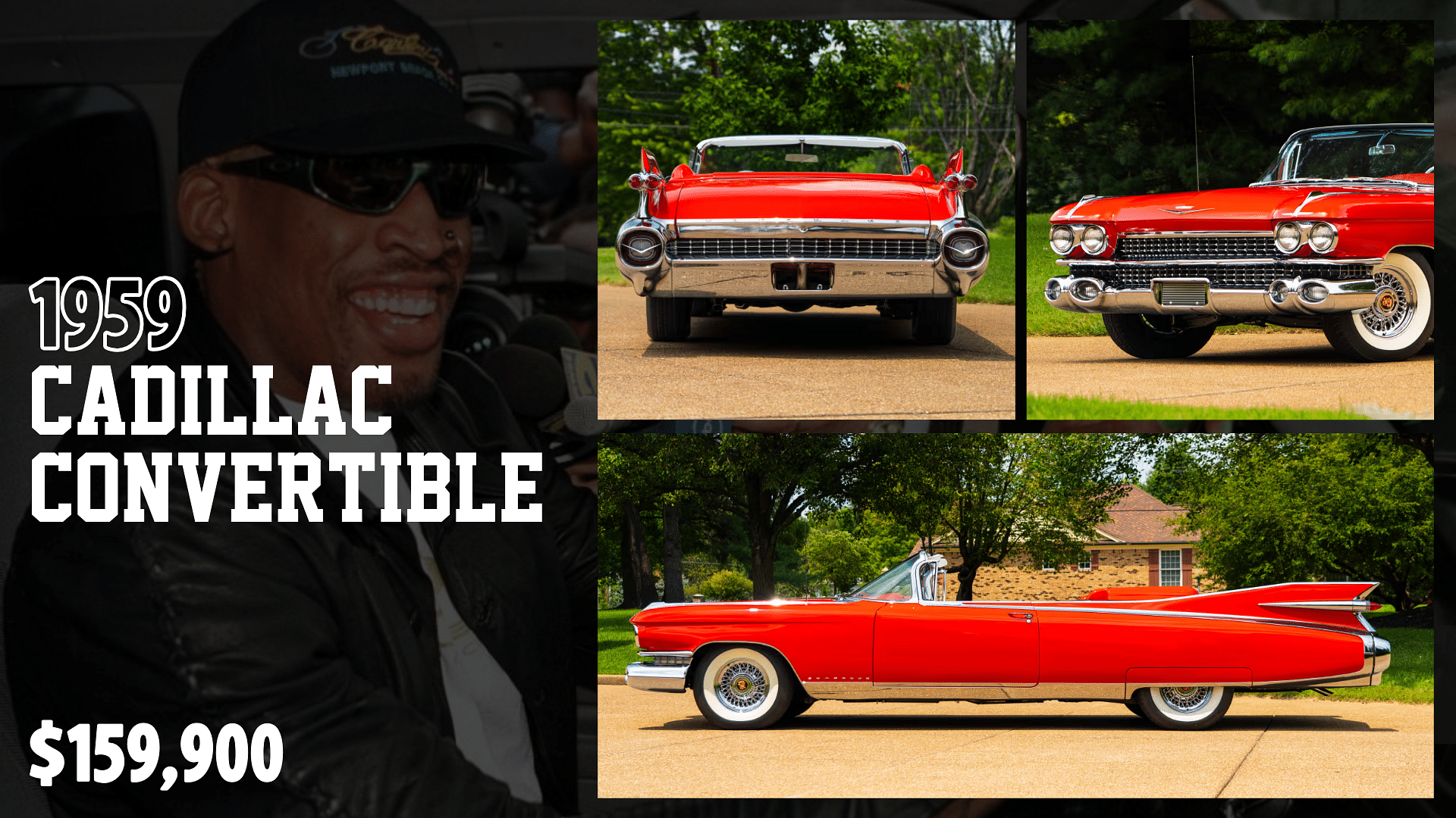 Dennis Rodman's 1959 Cadillac Convertible