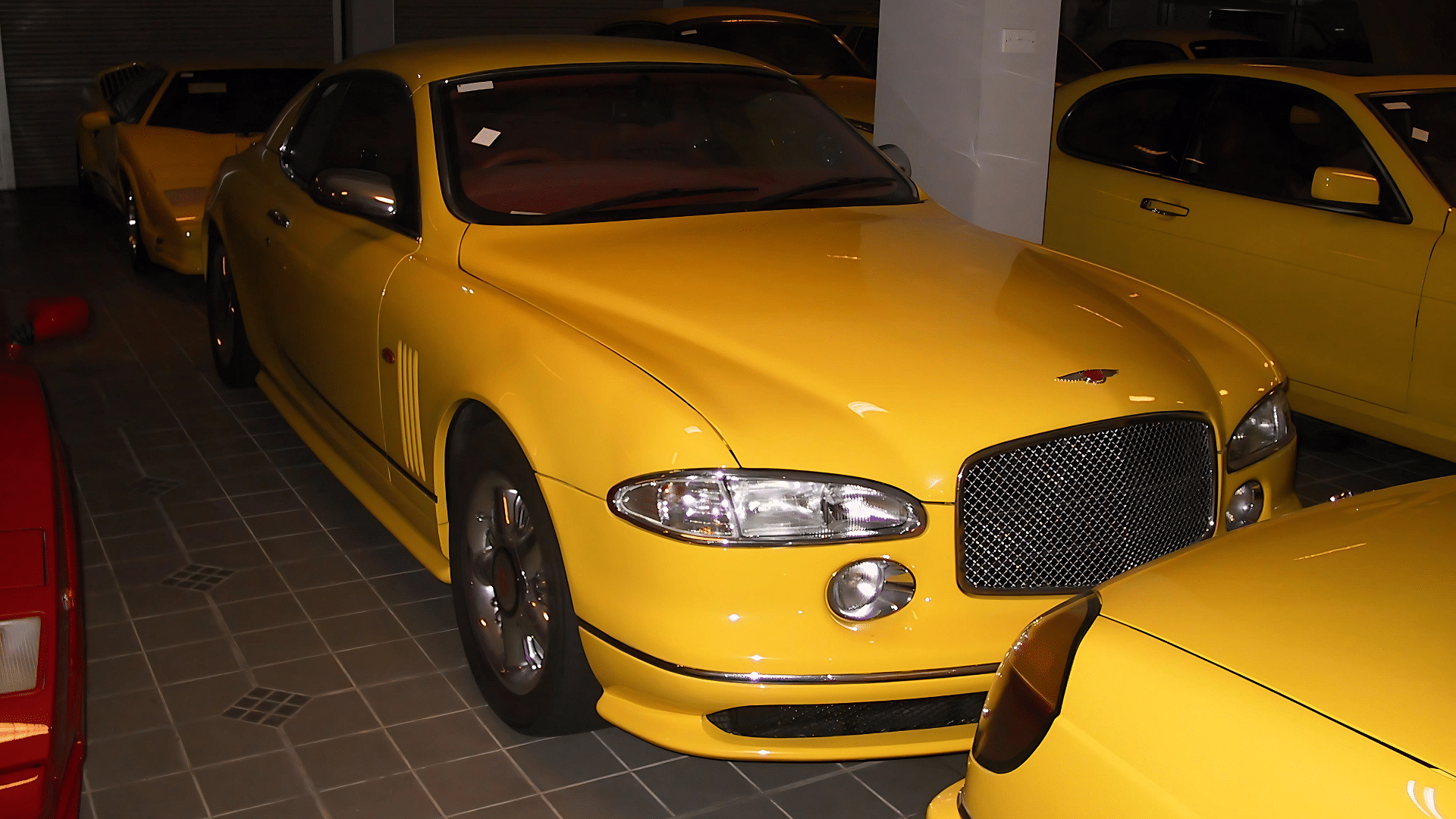 Sultan of Brunei's Bentley Imperial shown in yellow color