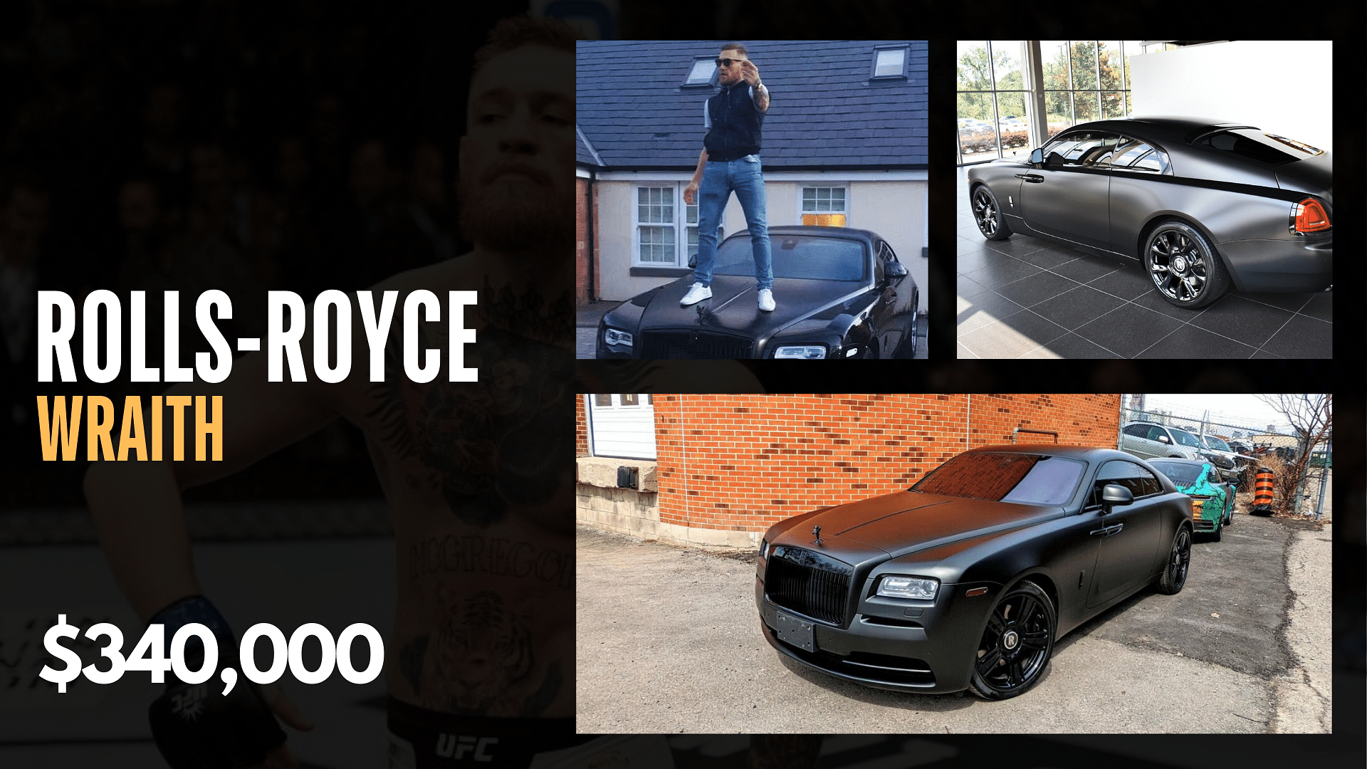 Conor McGregor's Rolls-Royce Wraith