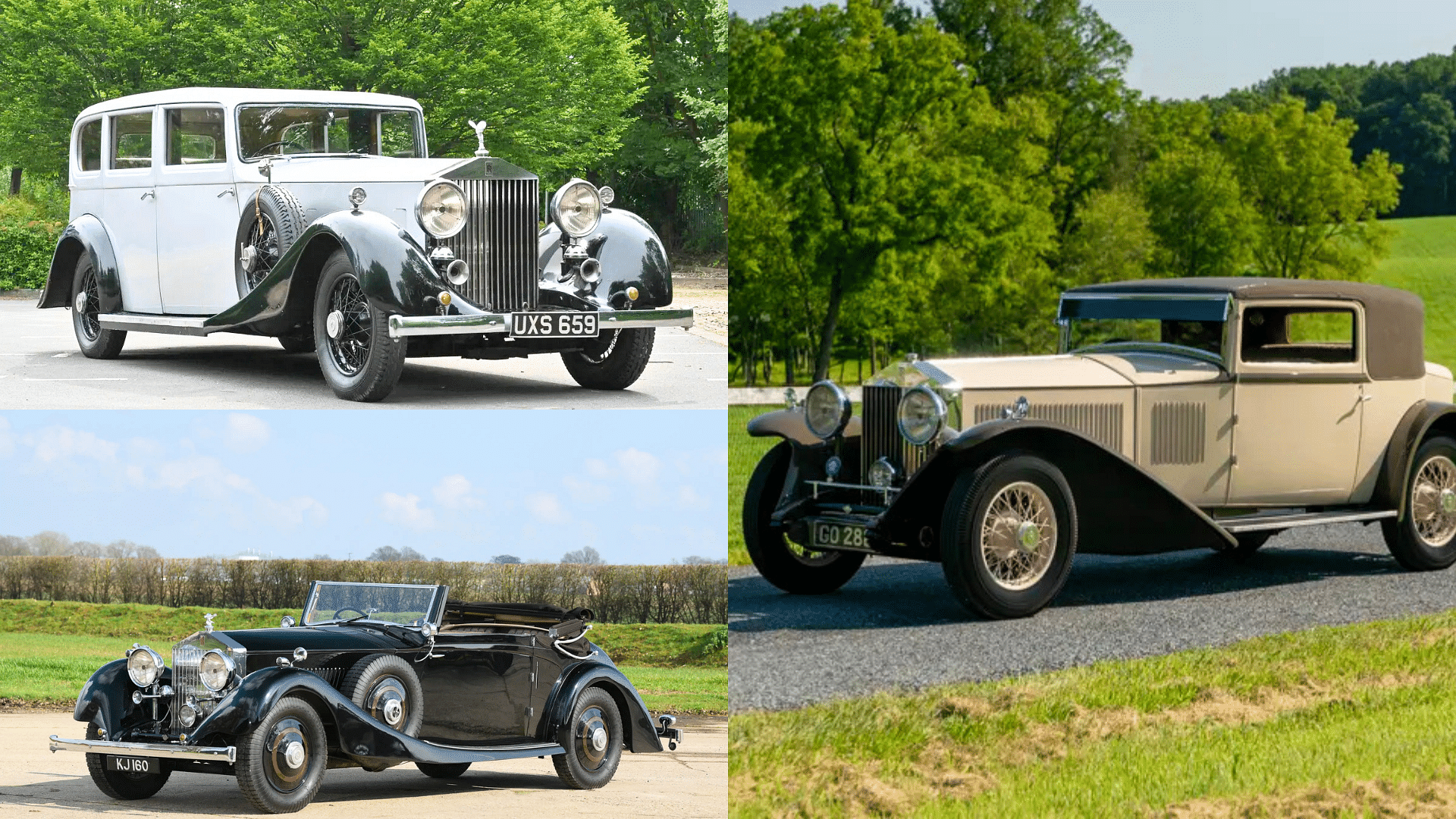 Stock images of Sultan of Brunei's Rolls-Royce Phantom II shown