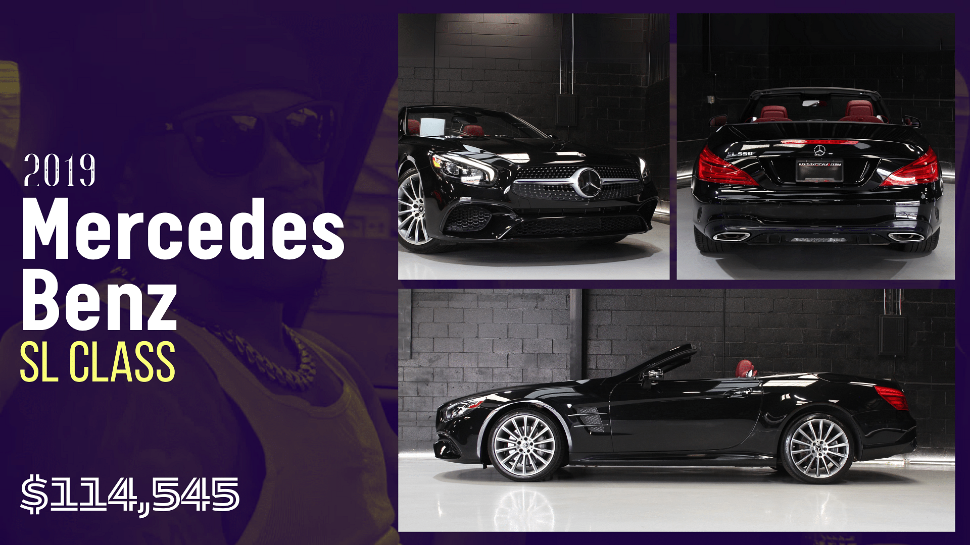 Lamar Jackson's 2019 Mercedes-Benz SL Class