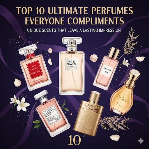 Top 10 Ultimate Perfumes Everyone Compliments