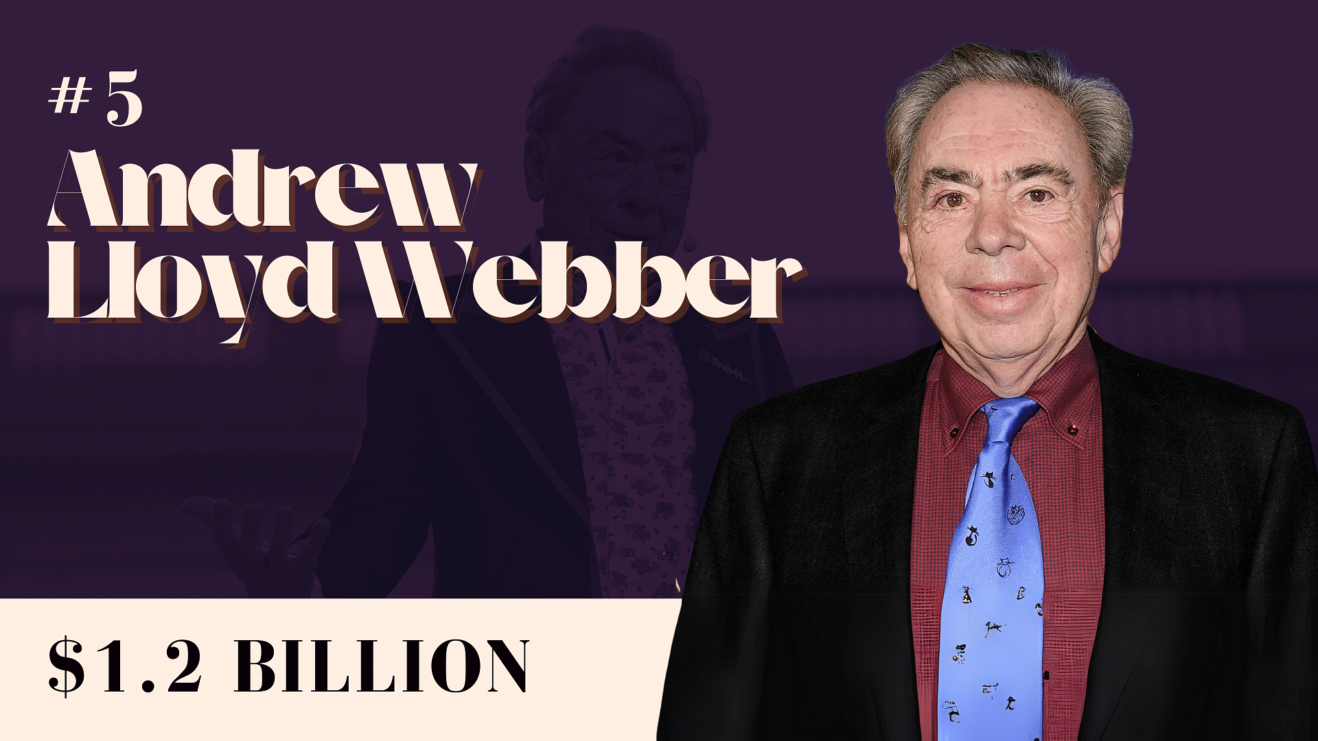 Andrew Lloyd Webber, Andrew Lloyd Webber net worth