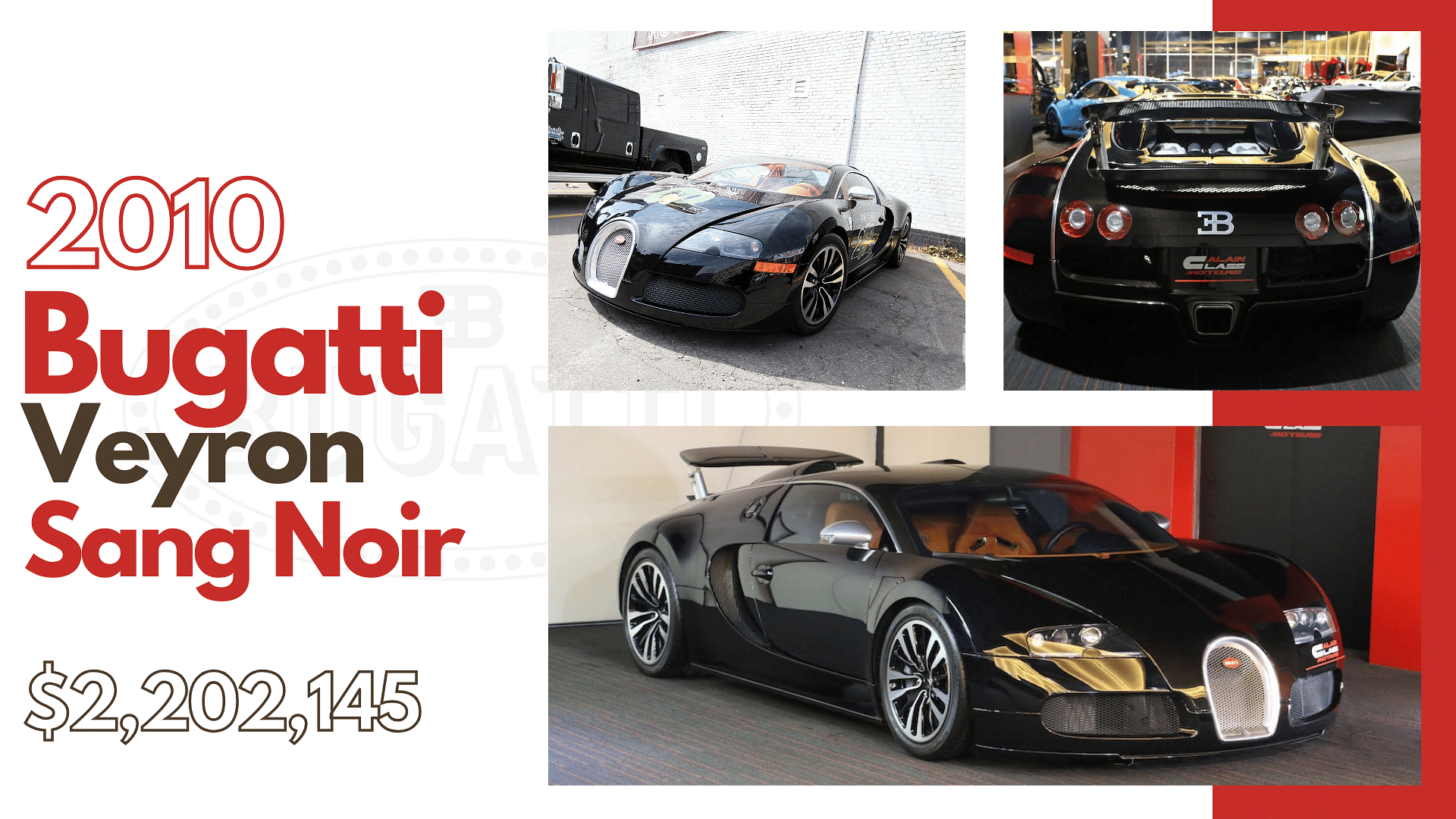 Michael Jordan's Bugatti Veyron Sang Noir