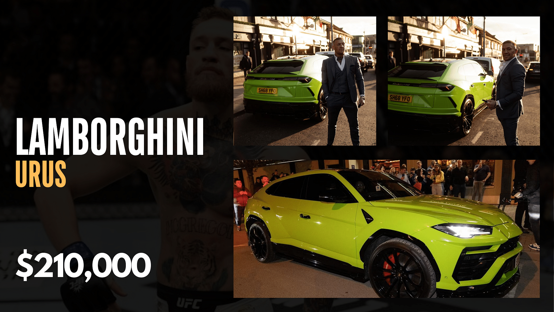 Conor McGregor's Lamborghini Urus