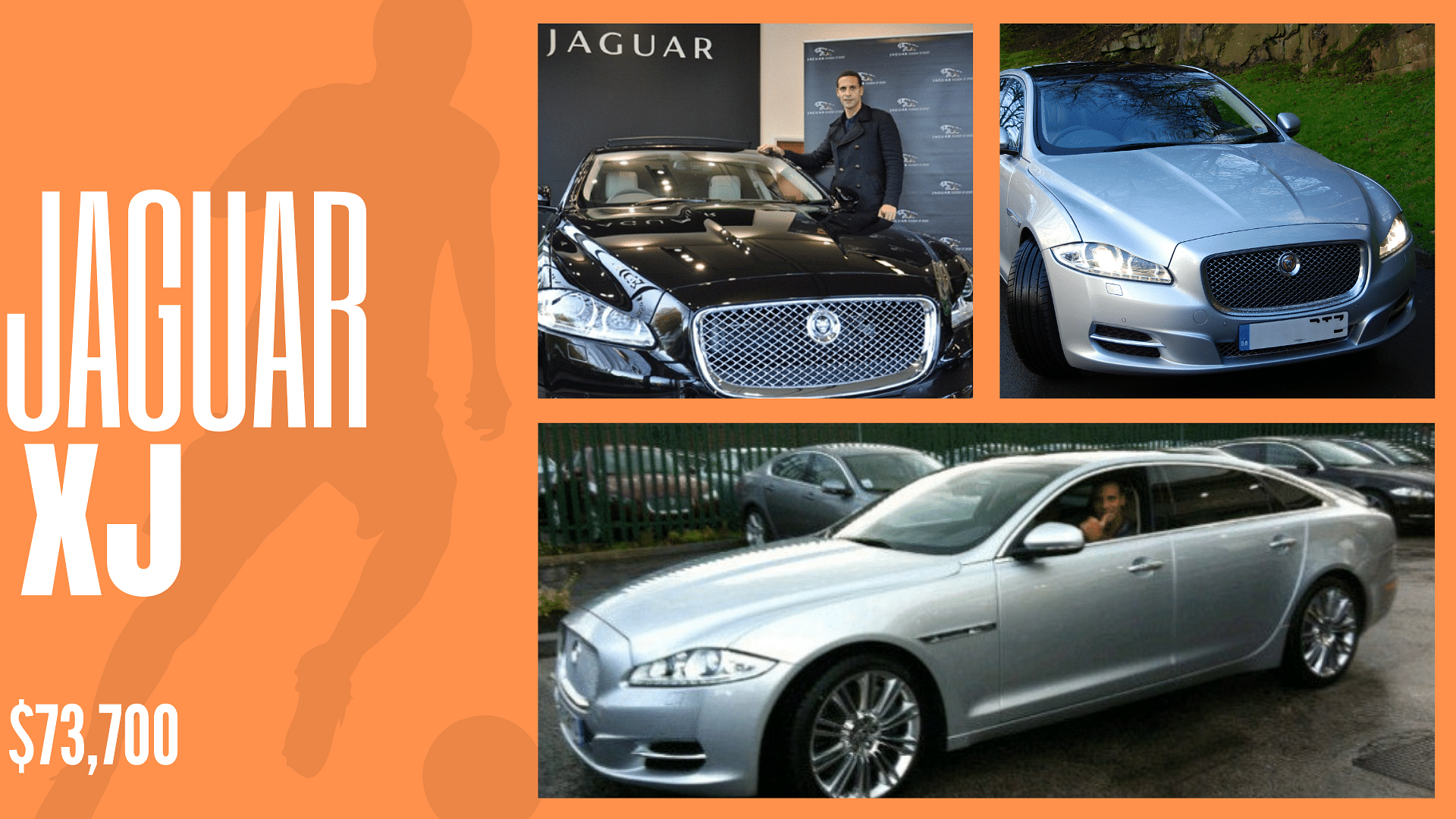 Rio Ferdinand's Jaguar XJ